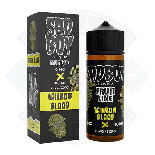 Sadboy Rainbow Blood 100ml 0mg shortfill e-liquid - Flawless Vape Shop