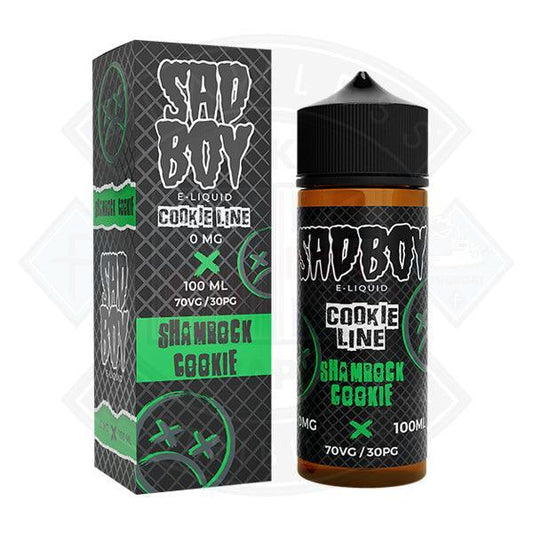 Sadboy Shamrock Cookie 100ml 0mg shortfill e-liquid - Flawless Vape Shop