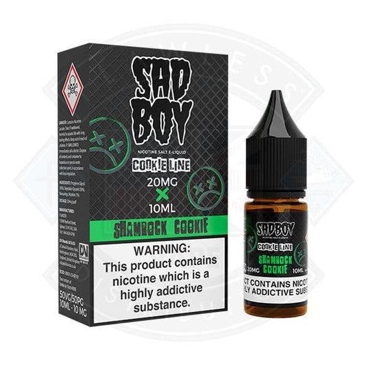 Sadboy Shamrock Cookie Nic Salt 10ml - Flawless Vape Shop