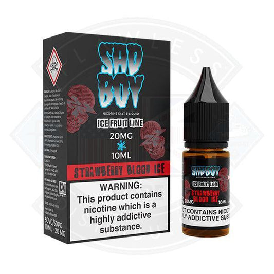 Sadboy Strawberry Blood Ice Nic Salt 10ml - Flawless Vape Shop