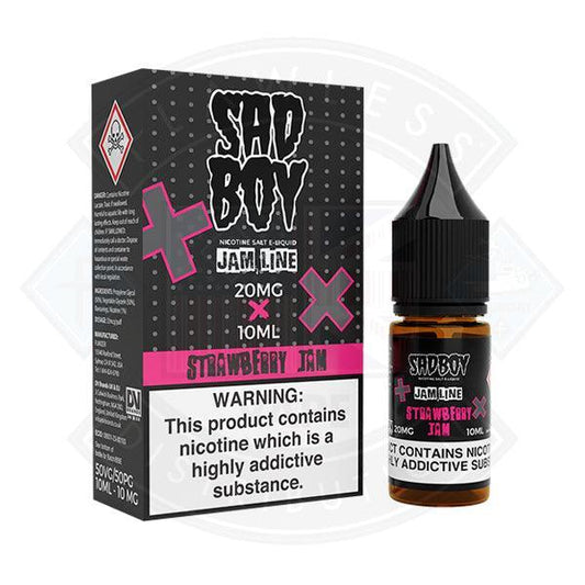 Sadboy Strawberry Jam Nic Salt 10ml - Flawless Vape Shop