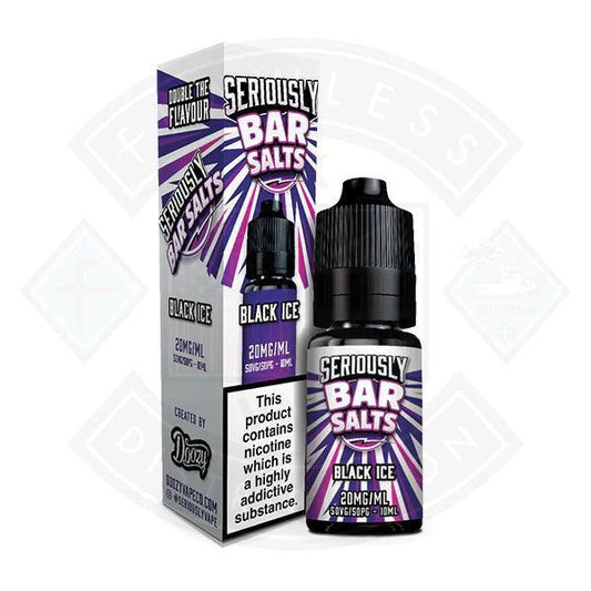 Seriously Bar Salts Black Ice Nic Salt - Flawless Vape Shop