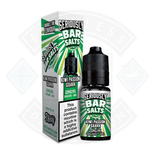 Seriously Bar Salts Kiwi Passion Guava Nic Salt - Flawless Vape Shop