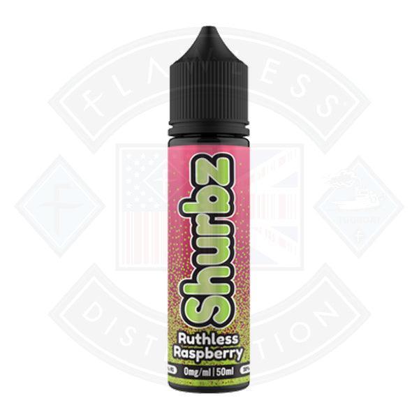 Shurbz Ruthless Raspberry 0mg 50ml Shorfill - Flawless Vape Shop