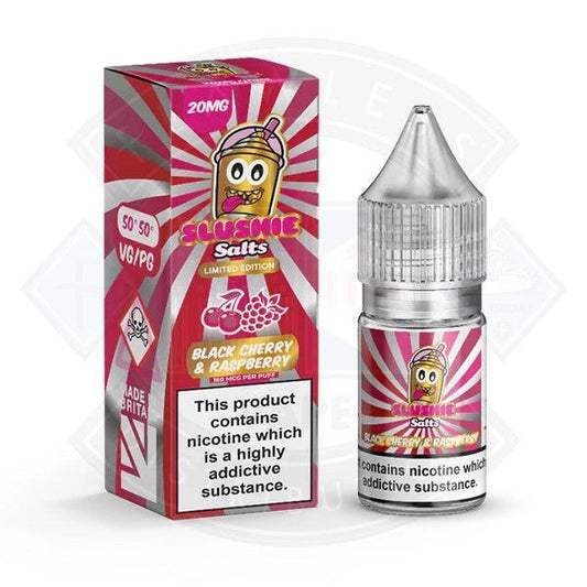 Slushie Salts Limited Edition Black Cherry & Raspberry 10ml E-Liquid - Flawless Vape Shop