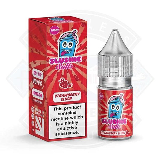 Slushie Salts Strawberry Slush 10mg 10ml E-Liquid - Flawless Vape Shop