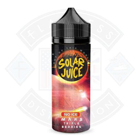 Solar Juice No Ice Mars Triple Berries 0mg 100ml Shortfill E-Liquid - Flawless Vape Shop