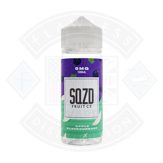 SQZD Apple Blackcurrant 0mg 100ml Shortfill - Flawless Vape Shop