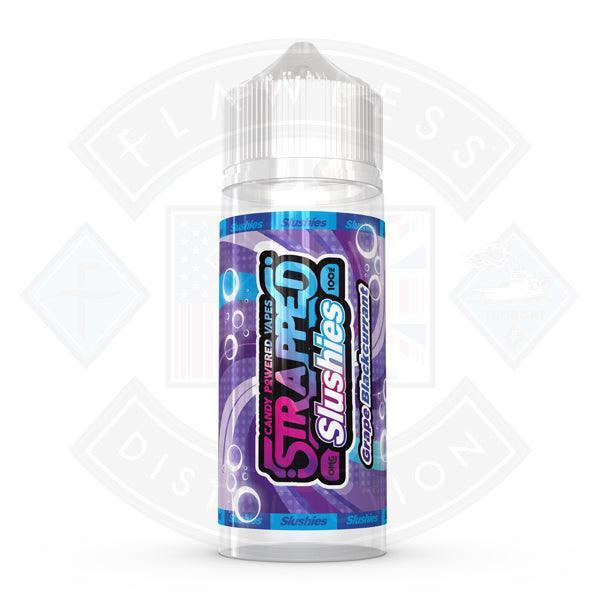 Strapped Slushies - Grape Blackcurrant 0mg 100ml Shortfill - Flawless Vape Shop