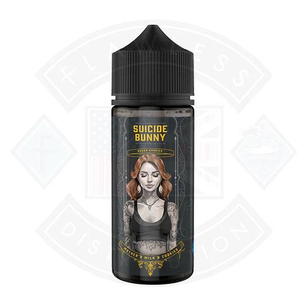 Suicide Bunny Mothers Milk & Cookies 0mg 100ml Shortfill - Flawless Vape Shop