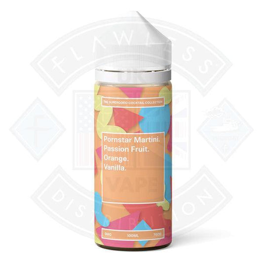 Supergood Pornstar Martini 0mg 100ml Shortfill E-Liquid - Flawless Vape Shop