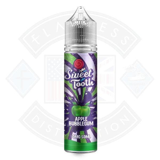 Sweet Tooth Apple Bubblegum 50ml 0mg Shortfill E-Liquid - Flawless Vape Shop