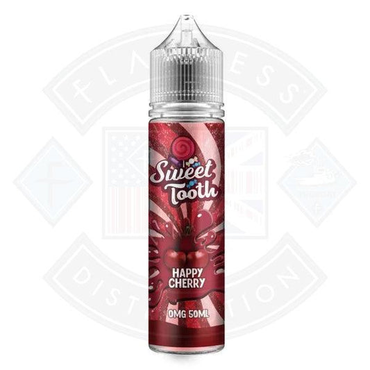 Sweet Tooth Happy Cherry 50ml 0mg Shortfill E-Liquid - Flawless Vape Shop