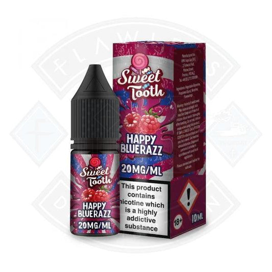 Sweet Tooth Salts Happy Blue Razz 10ml 11mg E-Liquid - Flawless Vape Shop