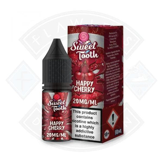 Sweet Tooth Salts Happy Cherry 10ml 20mg E-Liquid - Flawless Vape Shop