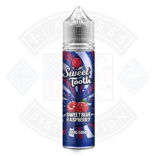 Sweet Tooth Sweet Blue Raspberry 50ml 0mg Shortfill E-Liquid - Flawless Vape Shop