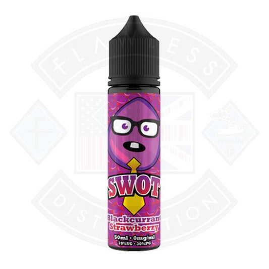 Swot Blackcurrant Strawberry 0mg 50ml Shorfill - Flawless Vape Shop