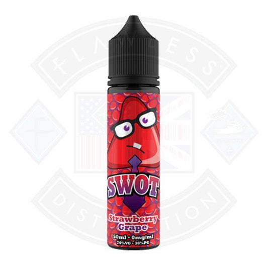 Swot Strawberry Grape 0mg 50ml Shorfill - Flawless Vape Shop