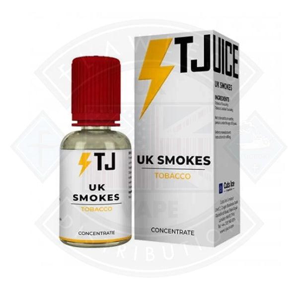 T Juice Uk Smokes Concentrate 30ml - Flawless Vape Shop