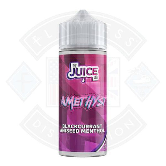 The Juice Lab Amethyst- Blackcurrant Aniseed Menthol 0mg 100ml Shortfill - Flawless Vape Shop