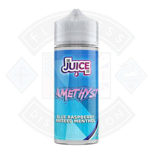 The Juice Lab Amethyst- Blue Raspberry Aniseed Menthol 0mg 100ml Shortfill - Flawless Vape Shop