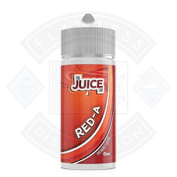 The Juice Lab - Red-A 0mg 100ml - Flawless Vape Shop