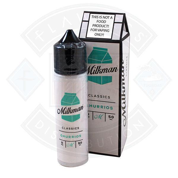 The Milkman Churrios 50ml 0mg shortfill e-liquid - Flawless Vape Shop