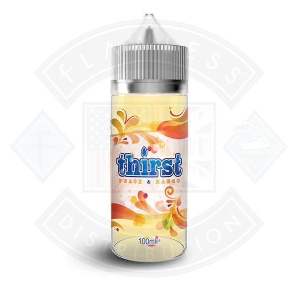 Thirst Peach & Mango E liquid 100ml Short fill - Flawless Vape Shop