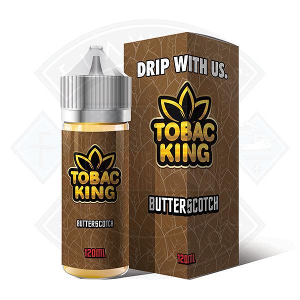 Tobac King Butterscotch 0mg 100ml Shortfill E-Liquid - Flawless Vape Shop