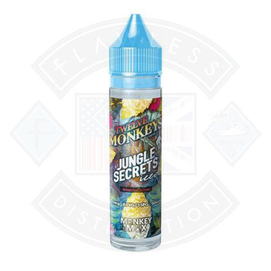 Twelve Monkeys Jungle Secrets Iced 0mg 50ml Shortfill - Flawless Vape Shop