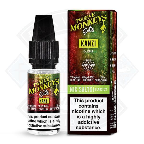 Twelve Monkeys Nic Salt - Kanzi 10ml - Flawless Vape Shop