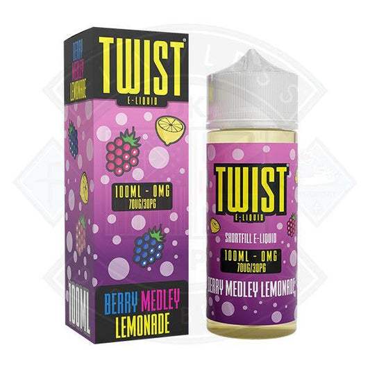 Twist Juice - Berry Medley Lemonade 0mg 100ml Shortfill - Flawless Vape Shop