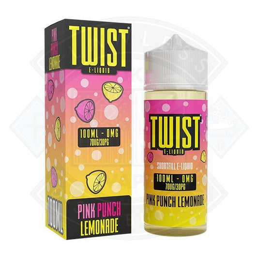 Twist Juice - Pink Punch Lemonade 0mg 100ml Shortfill - Flawless Vape Shop