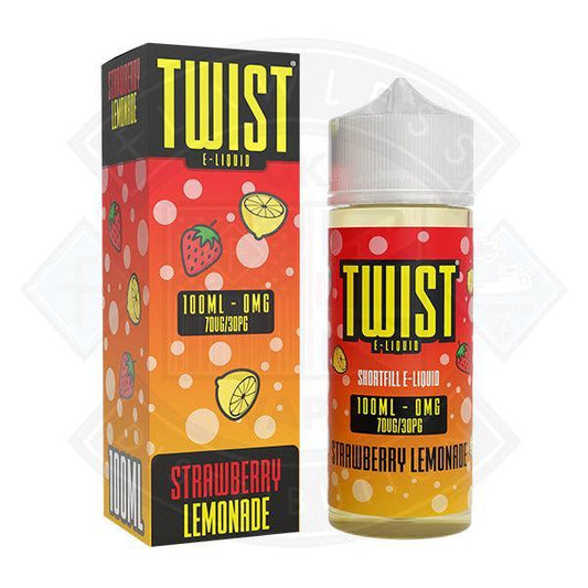 Twist Juice - Strawberry Lemonade 0mg 100ml Shortfill - Flawless Vape Shop