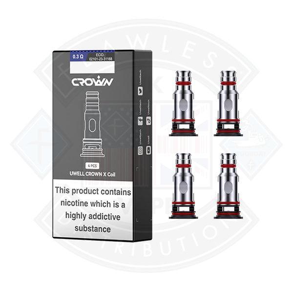 Uwell Crown X Replacement Coils - Flawless Vape Shop