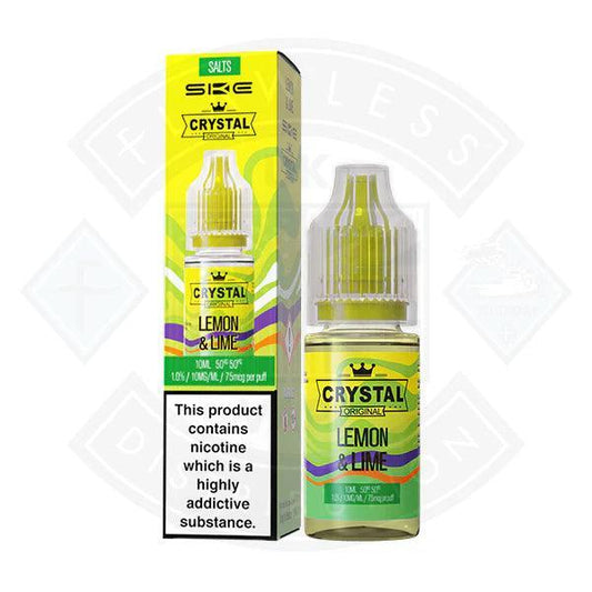 V2 SKE Crystal Original Salts Lemon & Lime 10ml - Flawless Vape Shop