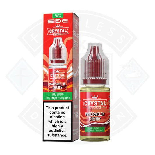 V2 SKE Crystal Original Salts Watermelon Cherry 10ml - Flawless Vape Shop