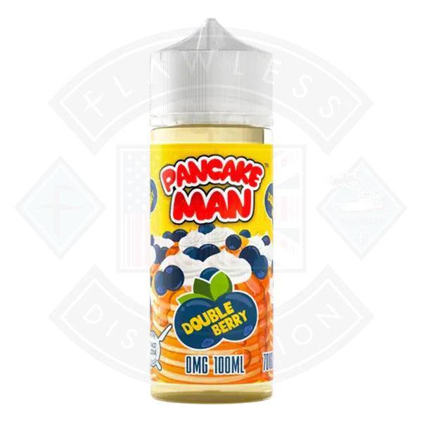 Vape Juice Pancake Man - Double Berry 0mg 100ml Shortfill - Flawless Vape Shop