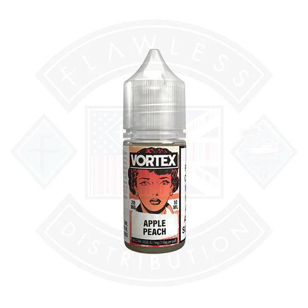 Vortex Apple Peach Nic Salt 10ml - Flawless Vape Shop