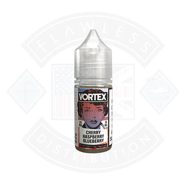 Vortex Cherry Raspberry Blueberry Nic Salt 10ml - Flawless Vape Shop