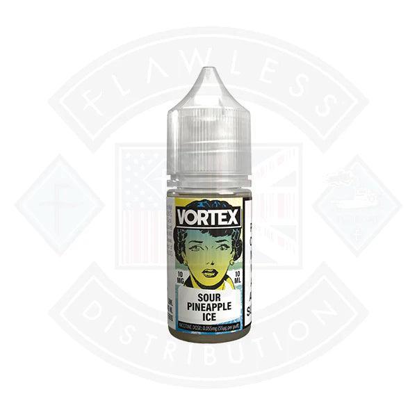 Vortex Sour Pineapple Ice Nic Salt 10ml - Flawless Vape Shop