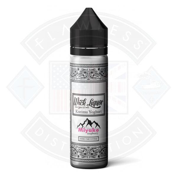 Wick Liquor Kurimu - Miyako Raspberry 50ml 0mg Shortfill E-liquid - Flawless Vape Shop