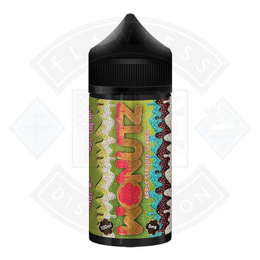 Wonutz Apple Strudel Glazed E liquid 100ml Short fill - Flawless Vape Shop