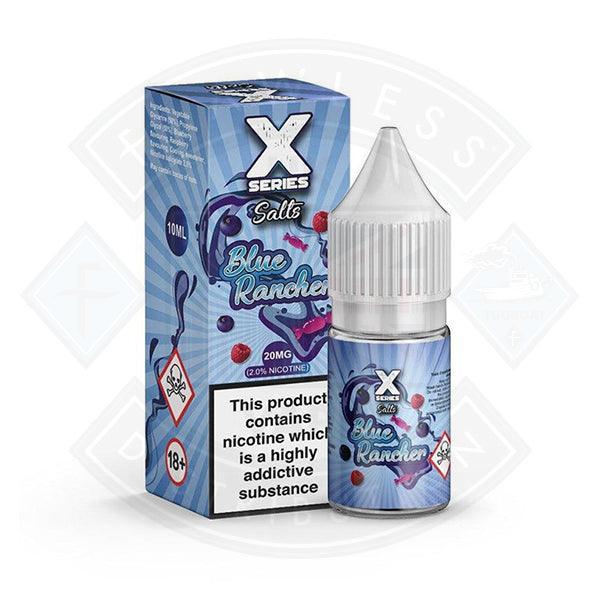 X Series Salt - Blue Rancher 10ml 20mg E-liquid - Flawless Vape Shop