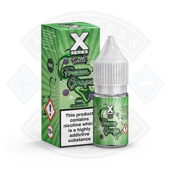 X Series Salt - Frozen Grape 10ml 10mg E-liquid - Flawless Vape Shop