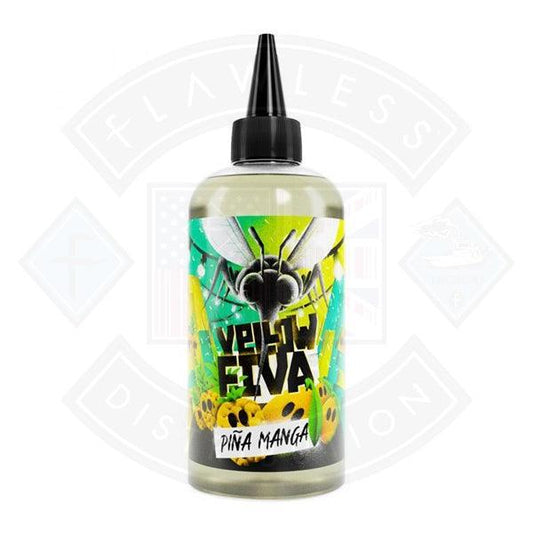 Yellow Fiva Pina Manga 0mg 200ml Shortfill E-Liquid - Flawless Vape Shop