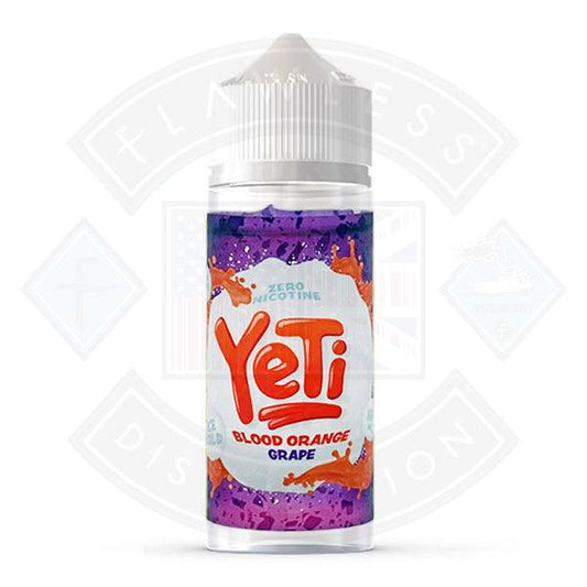 Yeti Ice Cold Blood Orange Grape 0mg 100ml Shortfill E-Liquid - Flawless Vape Shop