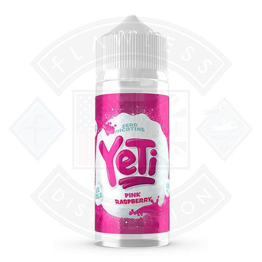 Yeti Ice Cold Pink Raspberry 0mg 100ml Shortfill E-Liquid - Flawless Vape Shop