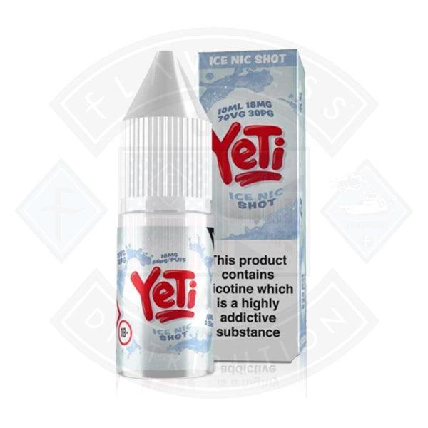 Yeti Ice Nicotine Shot 18mg 10ml - Flawless Vape Shop