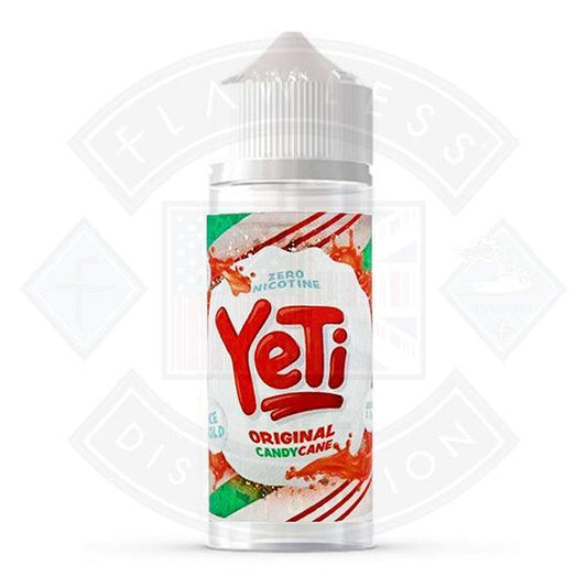 Yeti Original Candy Cane 0mg 100ml Shortfill E-Liquid - Flawless Vape Shop